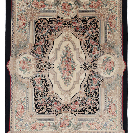 Heritage 8' 0" X 9' 10" Hand Knotted Wool Rug 8' 0" X 9' 10" (244 X 300) / Black / Wool