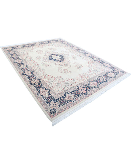Heritage 8' 1" X 10' 0" Hand Knotted Wool Rug 8' 1" X 10' 0" (246 X 305) / Ivory / Wool
