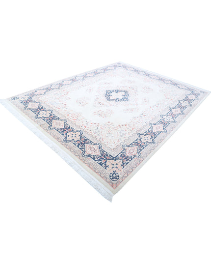 Heritage 8' 1" X 10' 0" Hand Knotted Wool Rug 8' 1" X 10' 0" (246 X 305) / Ivory / Wool