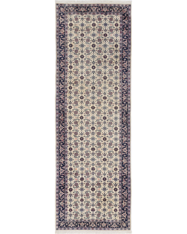 Heritage 2' 7" X 7' 11" Hand Knotted Wool Rug 2' 7" X 7' 11" (79 X 241) / Ivory / Wool
