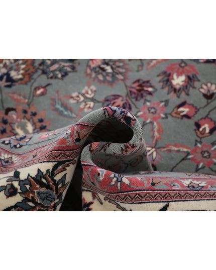 Heritage 6' 1" X 8' 11" Hand Knotted Wool Rug 6' 1" X 8' 11" (185 X 272) / Green / Wool