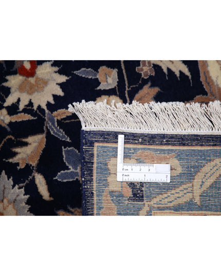 Heritage 5' 11" X 6' 3" Hand Knotted Wool Rug 5' 11" X 6' 3" (180 X 191) / Blue / Wool