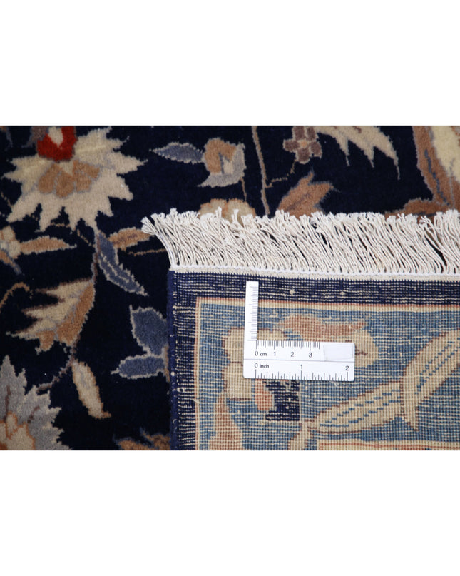 Heritage 5' 11" X 6' 3" Hand Knotted Wool Rug 5' 11" X 6' 3" (180 X 191) / Blue / Wool