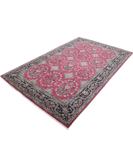 Heritage 5' 10" X 9' 3" Hand Knotted Wool Rug 5' 10" X 9' 3" (178 X 282) / Red / Wool