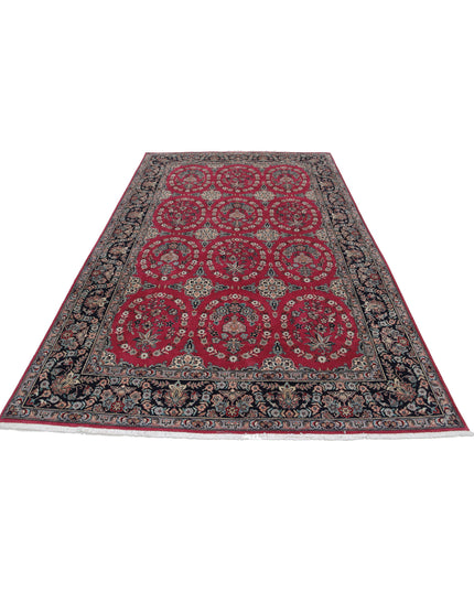 Heritage 5' 10" X 9' 3" Hand Knotted Wool Rug 5' 10" X 9' 3" (178 X 282) / Red / Wool