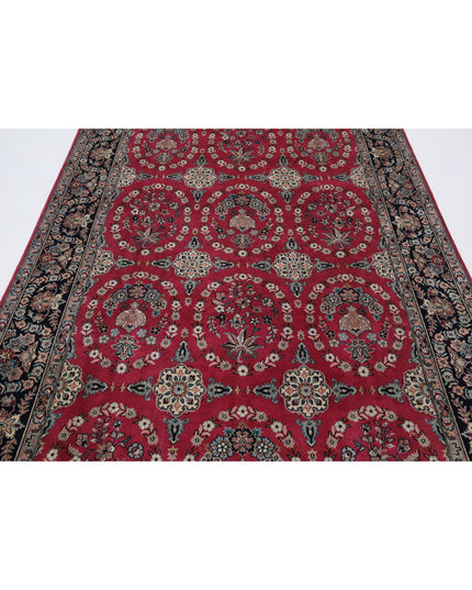 Heritage 5' 10" X 9' 3" Hand Knotted Wool Rug 5' 10" X 9' 3" (178 X 282) / Red / Wool