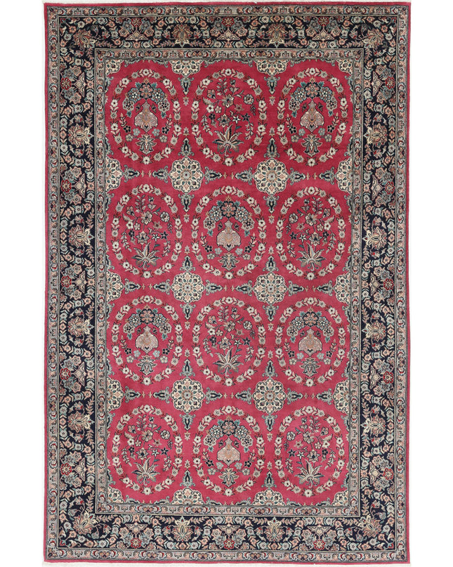 Heritage 5' 10" X 9' 3" Hand Knotted Wool Rug 5' 10" X 9' 3" (178 X 282) / Red / Wool