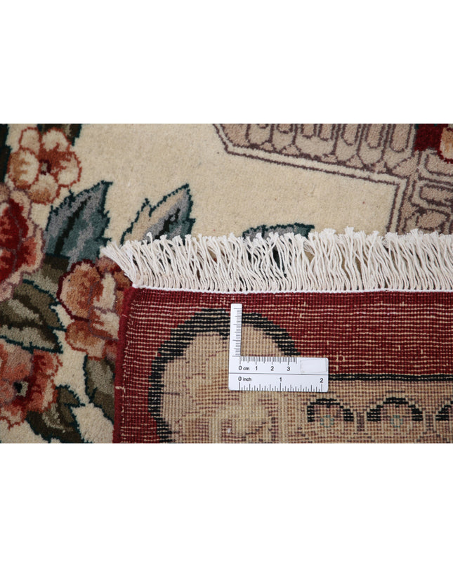 Heritage 3' 10" X 5' 8" Hand Knotted Wool Rug 3' 10" X 5' 8" (117 X 173) / Red / Wool