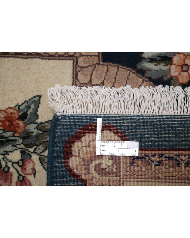 Heritage 3' 10" X 5' 9" Hand Knotted Wool Rug 3' 10" X 5' 9" (117 X 175) / Green / Wool