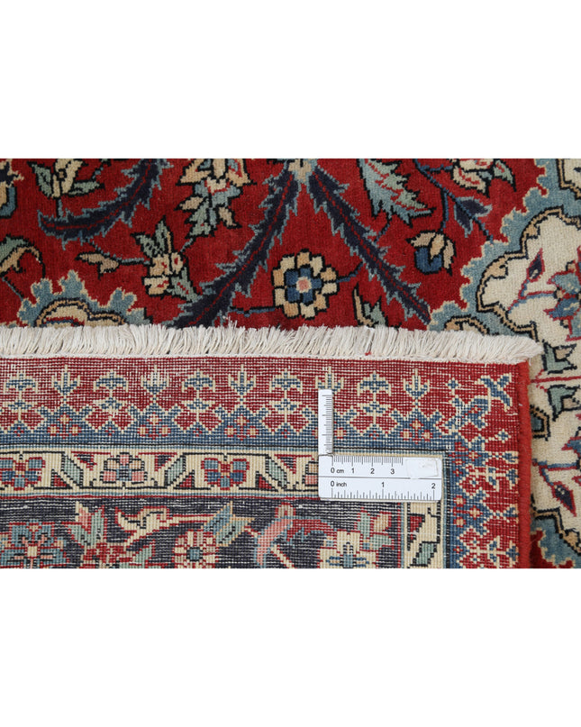 Heritage 4' 7" X 7' 1" Hand Knotted Wool Rug 4' 7" X 7' 1" (140 X 216) / Red / Wool