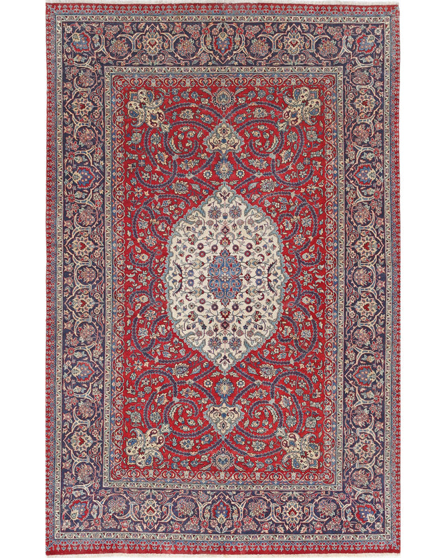 Heritage 4' 7" X 7' 1" Hand Knotted Wool Rug 4' 7" X 7' 1" (140 X 216) / Red / Wool