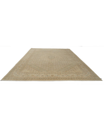 Heritage 9' 9" X 13' 7" Hand Knotted Wool Rug 9' 9" X 13' 7" (297 X 414) / Beige / Wool