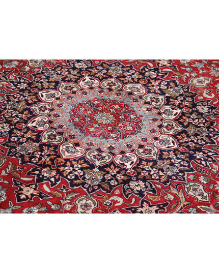 Heritage 9' 3" X 12' 2" Hand Knotted Wool Rug 9' 3" X 12' 2" (282 X 371) / Red / Wool