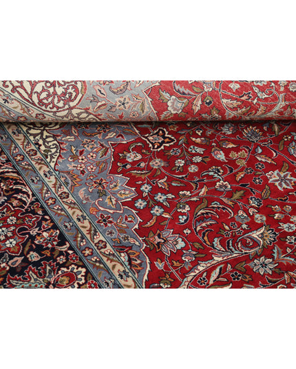 Heritage 9' 3" X 12' 2" Hand Knotted Wool Rug 9' 3" X 12' 2" (282 X 371) / Red / Wool
