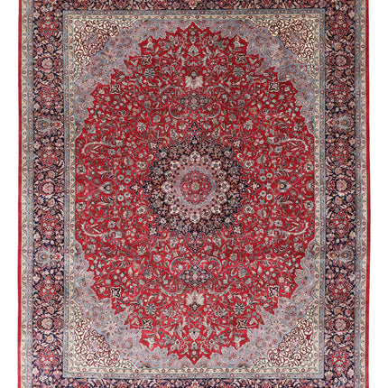 Heritage 9' 3" X 12' 2" Hand Knotted Wool Rug 9' 3" X 12' 2" (282 X 371) / Red / Wool