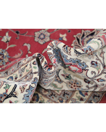 Heritage 11' 11" X 15' 4" Hand Knotted Wool Rug 11' 11" X 15' 4" (363 X 467) / Pink / Wool