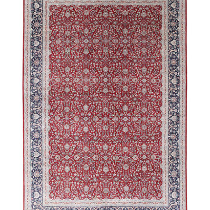 Heritage 11' 11" X 18' 6" Hand Knotted Wool Rug 11' 11" X 18' 6" (363 X 564) / Red / Wool