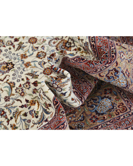 Heritage 8' 0" X 10' 0" Hand Knotted Wool Rug 8' 0" X 10' 0" (244 X 305) / Ivory / Wool