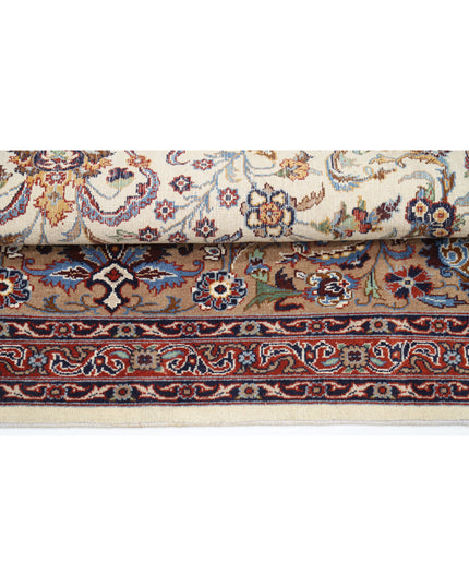 Heritage 8' 0" X 10' 0" Hand Knotted Wool Rug 8' 0" X 10' 0" (244 X 305) / Ivory / Wool