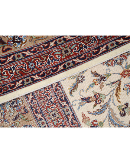 Heritage 8' 0" X 10' 0" Hand Knotted Wool Rug 8' 0" X 10' 0" (244 X 305) / Ivory / Wool