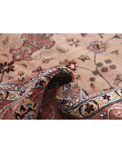 Heritage 9' 11" X 14' 2" Hand Knotted Wool Rug 9' 11" X 14' 2" (302 X 432) / Peach / Wool