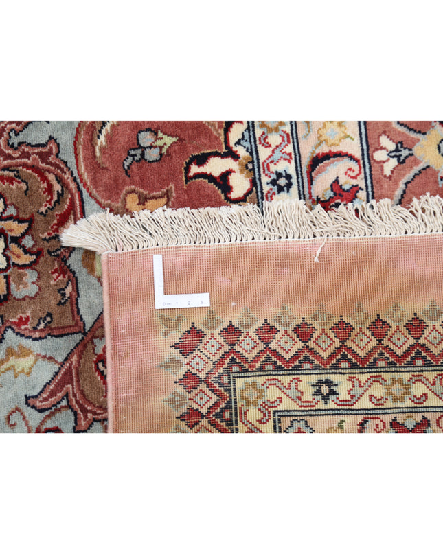 Heritage 9' 11" X 14' 2" Hand Knotted Wool Rug 9' 11" X 14' 2" (302 X 432) / Peach / Wool