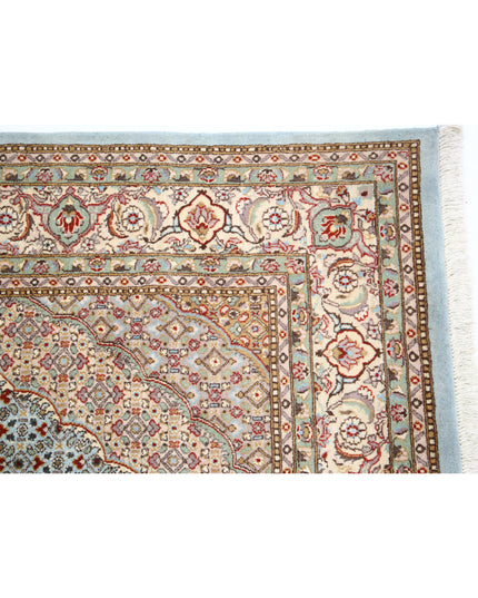 Heritage 6' 1" X 9' 0" Hand Knotted Wool Rug 6' 1" X 9' 0" (185 X 274) / Blue / Wool