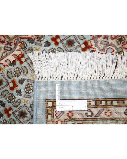 Heritage 6' 1" X 9' 0" Hand Knotted Wool Rug 6' 1" X 9' 0" (185 X 274) / Blue / Wool