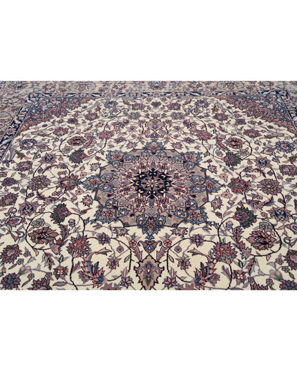 Heritage 5' 9" X 6' 8" Hand Knotted Wool Rug 5' 9" X 6' 8" (175 X 203) / Ivory / Wool