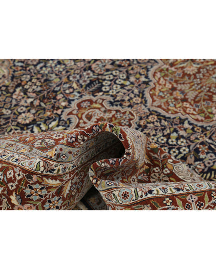 Heritage 8' 0" X 11' 1" Hand Knotted Wool Rug 8' 0" X 11' 1" (244 X 338) / Blue / Wool