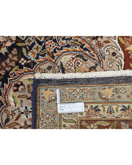 Heritage 8' 0" X 11' 1" Hand Knotted Wool Rug 8' 0" X 11' 1" (244 X 338) / Blue / Wool