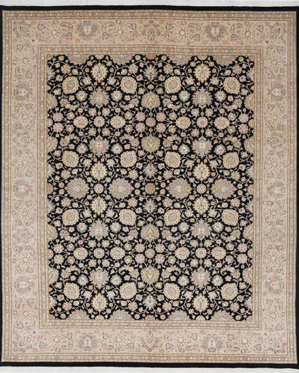 Heritage 8' 3" X 9' 11" Hand Knotted Wool Rug 8' 3" X 9' 11" (251 X 302) / Black / Wool