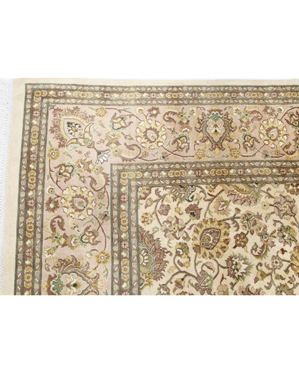 Heritage 8' 1" X 10' 1" Hand Knotted Wool Rug 8' 1" X 10' 1" (246 X 307) / Beige / Wool