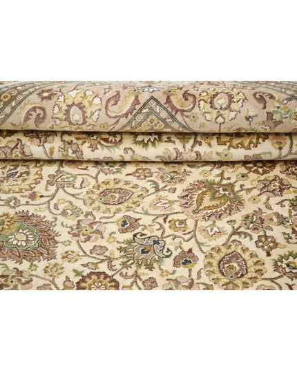 Heritage 8' 1" X 10' 1" Hand Knotted Wool Rug 8' 1" X 10' 1" (246 X 307) / Beige / Wool
