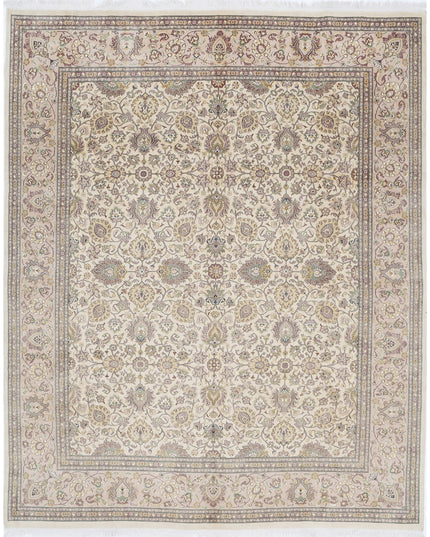 Heritage 8' 1" X 10' 1" Hand Knotted Wool Rug 8' 1" X 10' 1" (246 X 307) / Beige / Wool