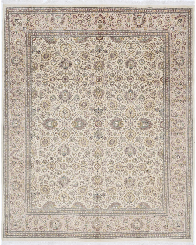 Heritage 8' 1" X 10' 1" Hand Knotted Wool Rug 8' 1" X 10' 1" (246 X 307) / Beige / Wool