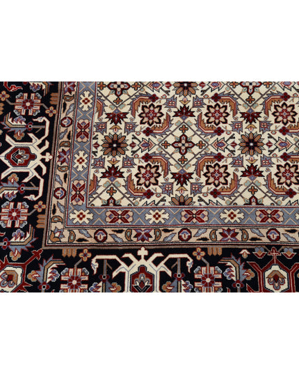 Heritage 8' 3" X 11' 5" Hand Knotted Wool Rug 8' 3" X 11' 5" (251 X 348) / Ivory / Wool