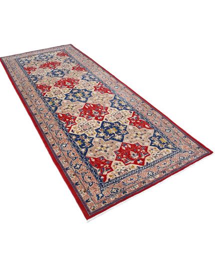 Heritage 3' 10" X 9' 4" Hand Knotted Wool Rug 3' 10" X 9' 4" (117 X 284) / Red / Wool