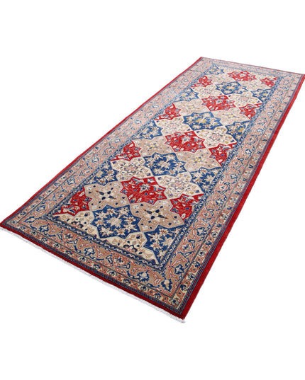 Heritage 3' 10" X 9' 4" Hand Knotted Wool Rug 3' 10" X 9' 4" (117 X 284) / Red / Wool