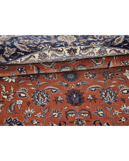 Heritage 9' 1" X 9' 2" Hand Knotted Wool Rug 9' 1" X 9' 2" (277 X 280) / Rust / Wool