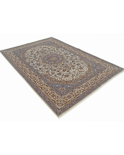 Heritage 5' 11" X 8' 11" Hand Knotted Wool Rug 5' 11" X 8' 11" (180 X 272) / Ivory / Wool