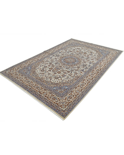 Heritage 5' 11" X 8' 11" Hand Knotted Wool Rug 5' 11" X 8' 11" (180 X 272) / Ivory / Wool