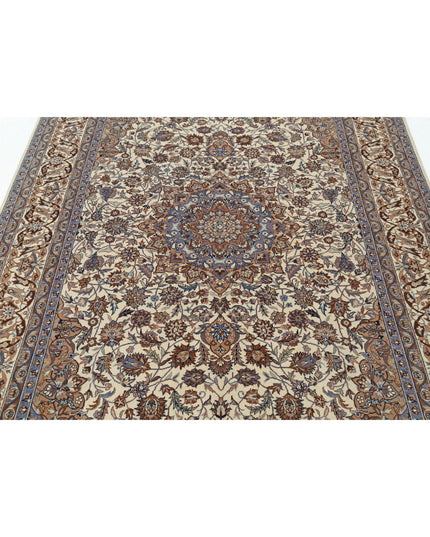 Heritage 5' 11" X 8' 11" Hand Knotted Wool Rug 5' 11" X 8' 11" (180 X 272) / Ivory / Wool