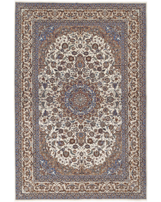 Heritage 5' 11" X 8' 11" Hand Knotted Wool Rug 5' 11" X 8' 11" (180 X 272) / Ivory / Wool