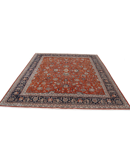 Heritage 8' 5" X 9' 3" Hand Knotted Wool Rug 8' 5" X 9' 3" (257 X 282) / Red / Wool