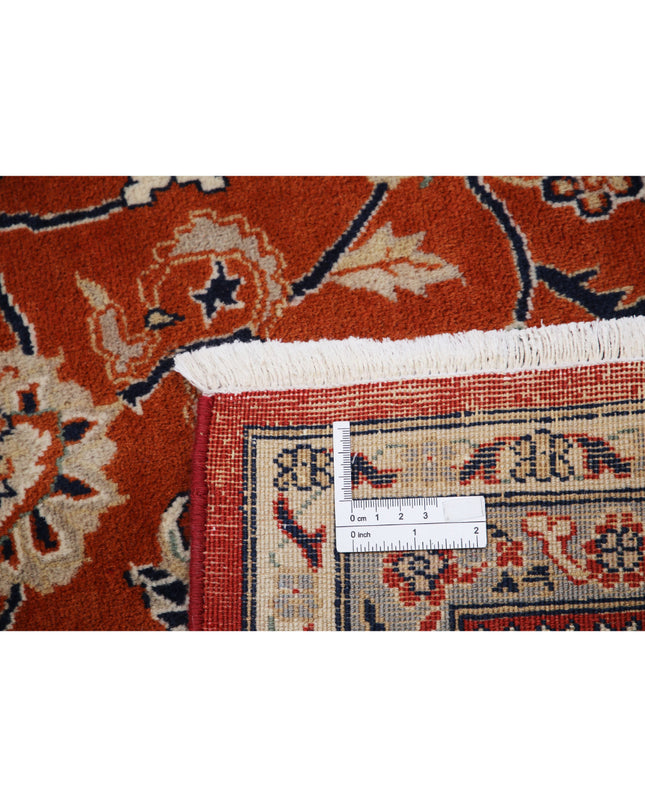 Heritage 8' 5" X 9' 3" Hand Knotted Wool Rug 8' 5" X 9' 3" (257 X 282) / Red / Wool