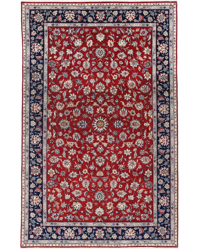 Heritage 4' 11" X 8' 0" Hand Knotted Wool Rug 4' 11" X 8' 0" (150 X 244) / Red / Wool