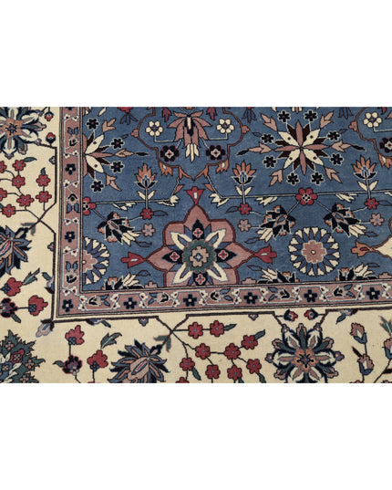 Heritage 8' 1" X 10' 1" Hand Knotted Wool Rug 8' 1" X 10' 1" (246 X 307) / Blue / Wool