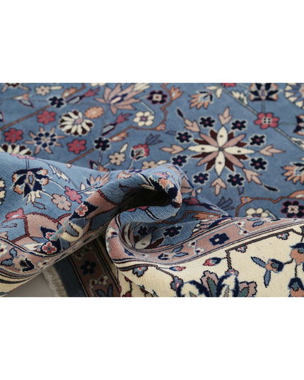 Heritage 8' 1" X 10' 1" Hand Knotted Wool Rug 8' 1" X 10' 1" (246 X 307) / Blue / Wool