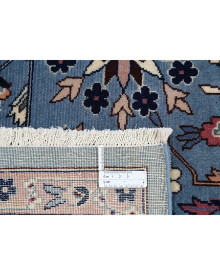Heritage 8' 1" X 10' 1" Hand Knotted Wool Rug 8' 1" X 10' 1" (246 X 307) / Blue / Wool